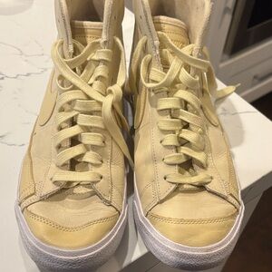 Nike little green/yellow  High-Top Sneakers